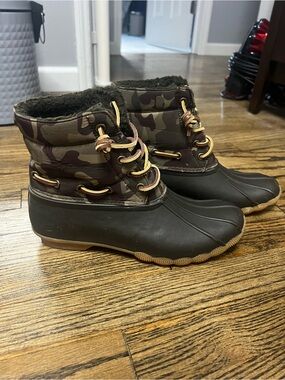 Steve Madden Camo Rain Boot